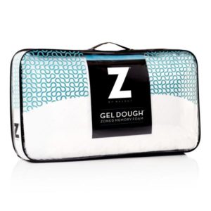 The Back Store - 'Z' Lo-Loft Plush Zoned Gel Dough Pillow By Malouf