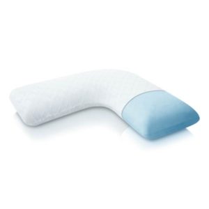 The Back Store - 'Z' Gel Dough Foam L-Shape Side Pillow By Malouf